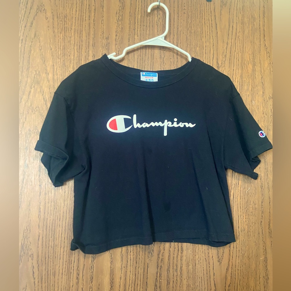 champion work out crop top. Size medium .